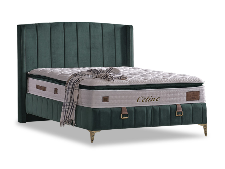 Celine Opberg Boxspring – Luxe Bed met Handige Lade-opslag