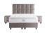 Opberg Boxspring Armoni – Taupe Velvet (Zonder Matras)