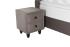 Opberg Boxspring Armoni – Taupe Velvet (Zonder Matras)