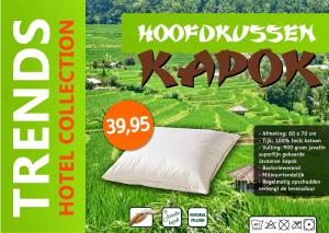 Hoofdkussen Java Kapok